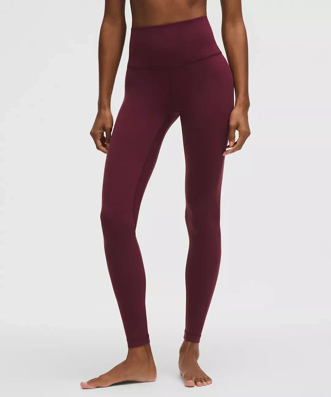 Burgundy Lululemon Leggings