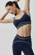 Navy Alo Bra