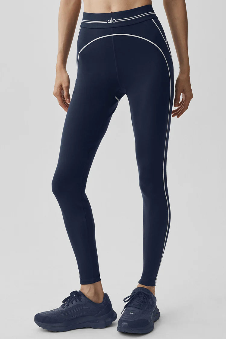 Navy Alo Leggings