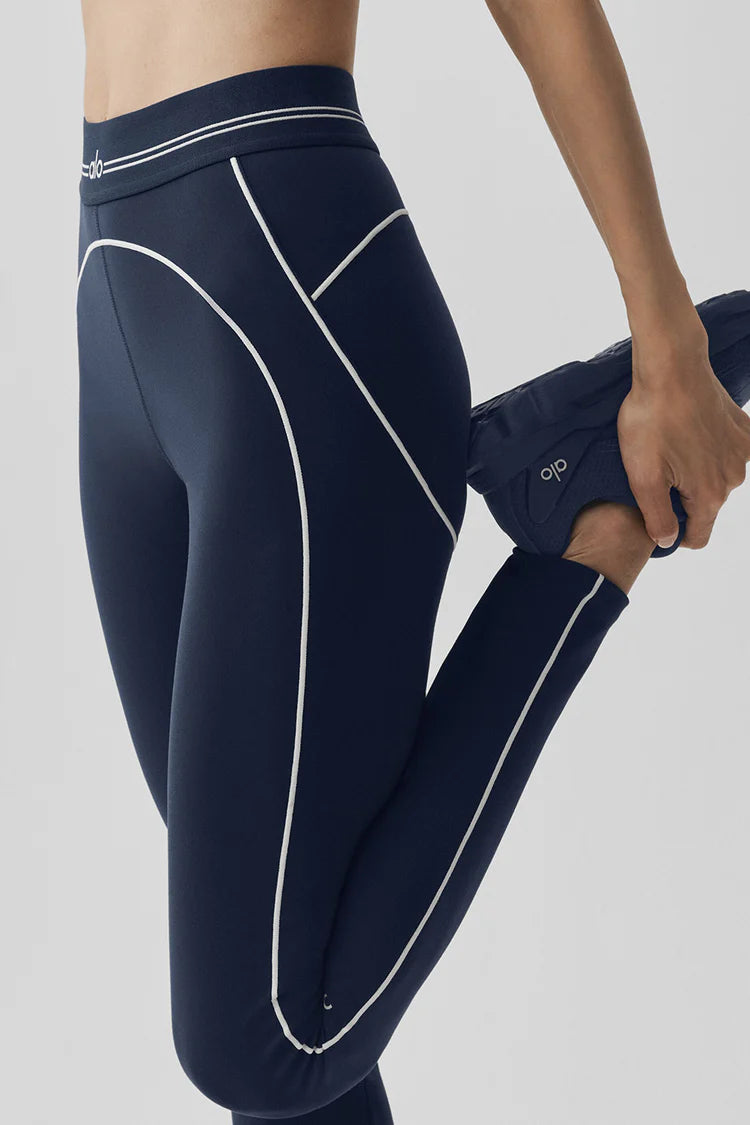 Navy Alo Leggings