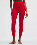 Red Lululemon Leggings