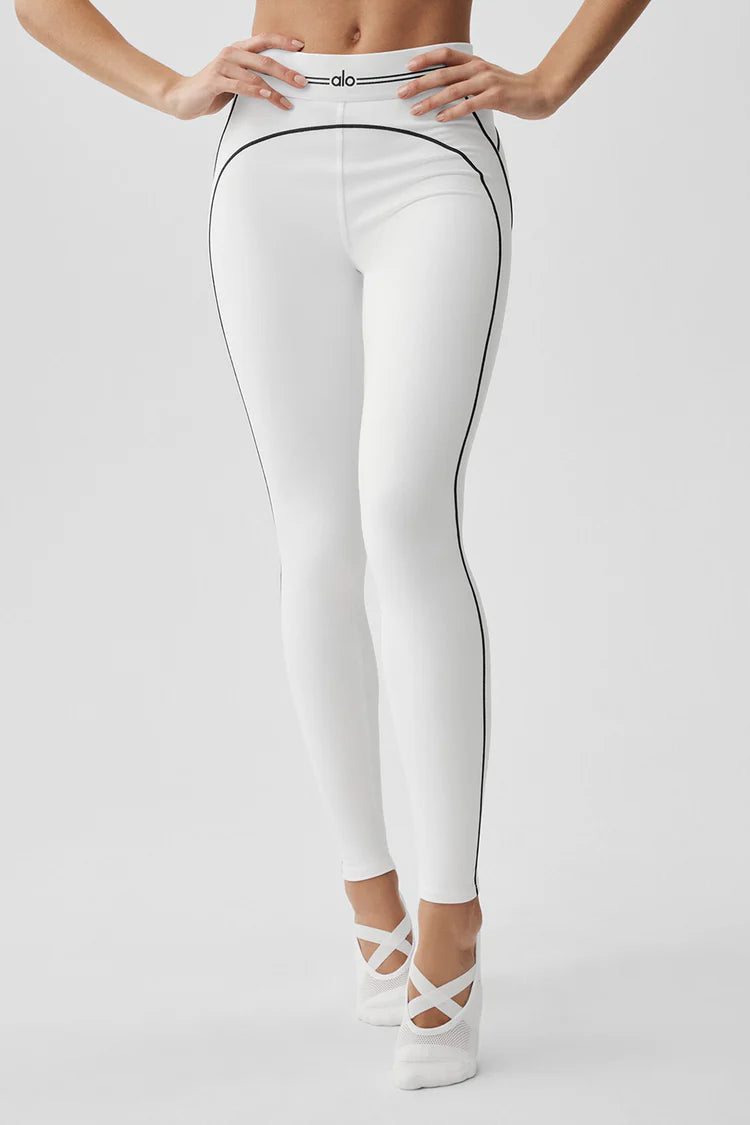 White Alo Leggings